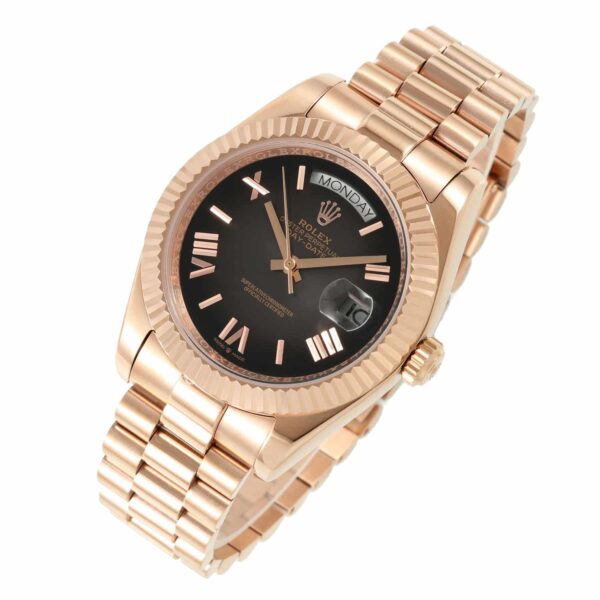 Rolex-Daydate-40-Rosegold-Ombre-Slate-228235-0055 – Bild 3