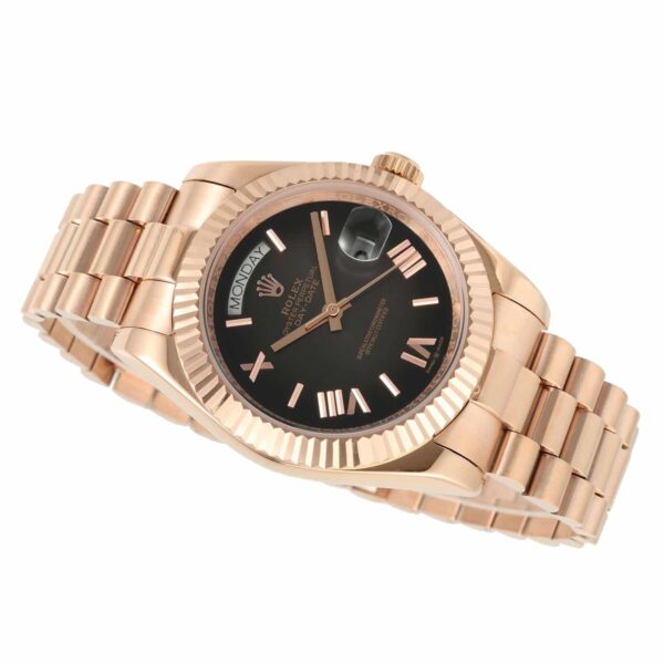 Rolex-Daydate-40-Rosegold-Ombre-Slate-228235-0055 – Bild 5